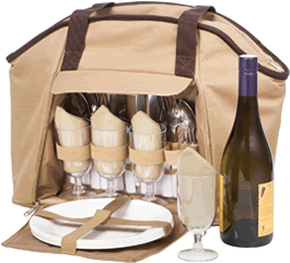 Highland 4 Setting Picnic Cooler Bag D632.gif