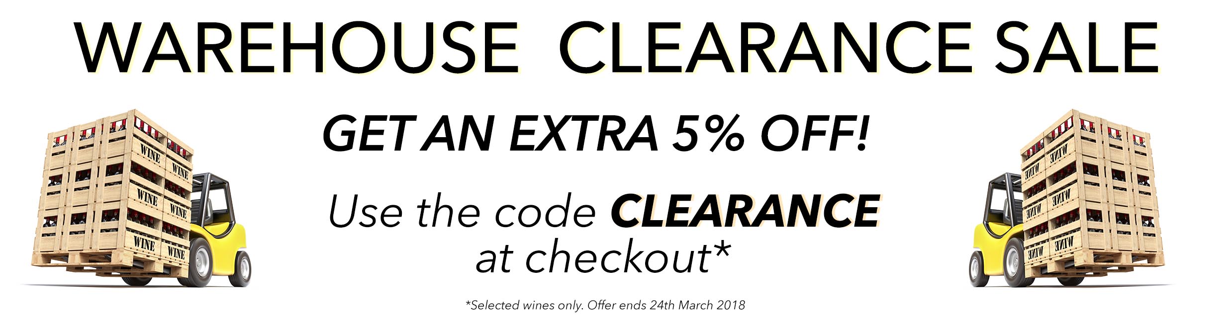Warehouse Clearance Sale