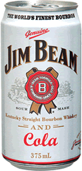 Jim Beam White And Cola 375ml Can.gif