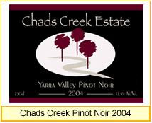 Chads Creek Pinot 2004