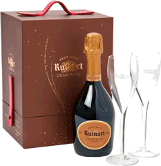 Ruinart Rose 375ml Duo.gif